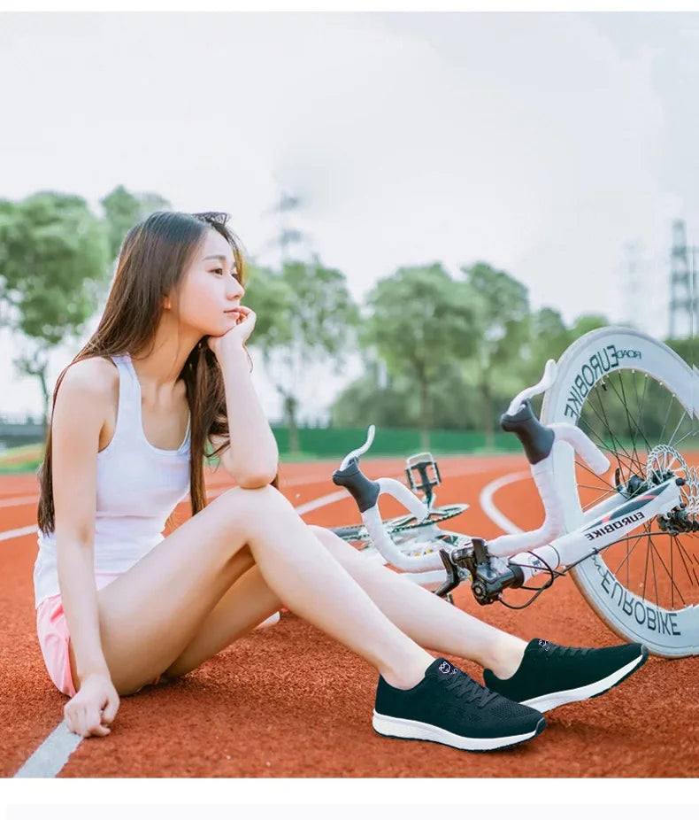 Zapatillas Deportivas de Mujer Plataforma Transpirable