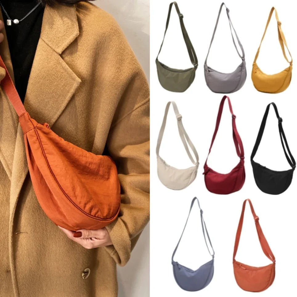 Bandolera de Nylon Grande para Mujer