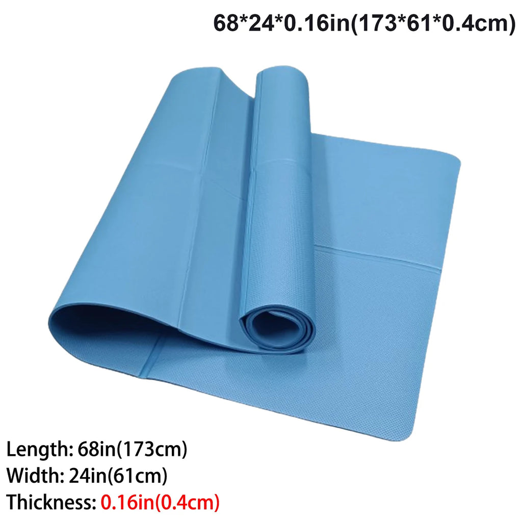 Mat de Yoga Plegable de EVA Ecológico para Pilates y Fitness