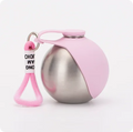 Bebedero Portátil de Acero Inoxidable con Bowl Plegable de Silicona para Perros y Gatos