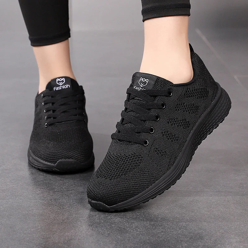 Zapatillas Deportivas de Mujer Plataforma Transpirable