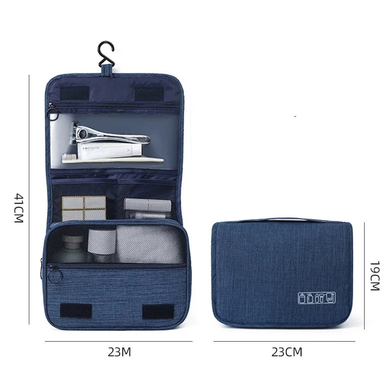 Neceser de Viaje Impermeable Oxford con Gancho para Colgar