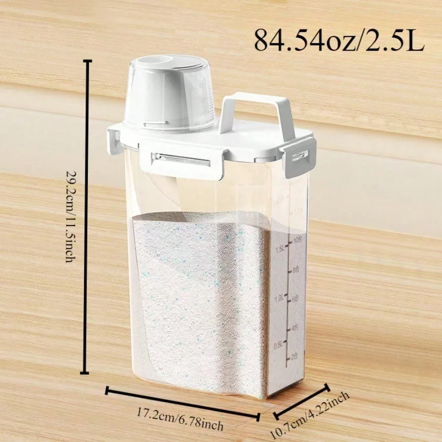 Contenedor Hermético de 2.5L a Prueba de Humedad para Alimentos