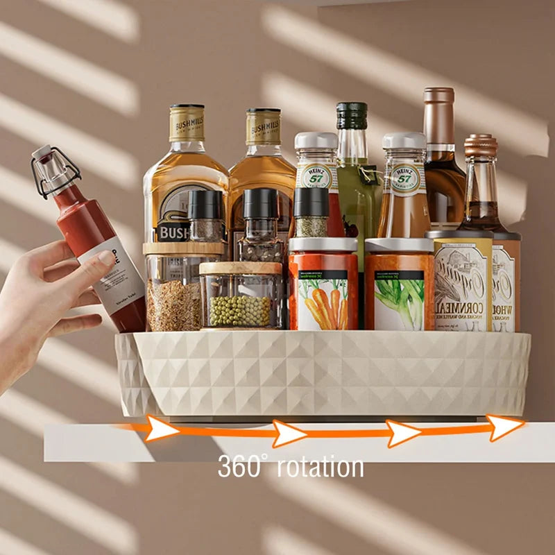 Organizador Giratorio de Especias 360° para Cocina