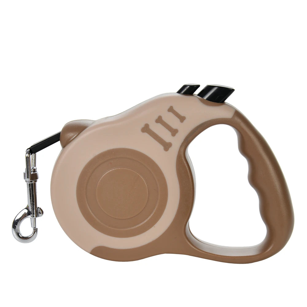 Correa Retráctil para Perros de Nylon Resistente 3 m / 5 m