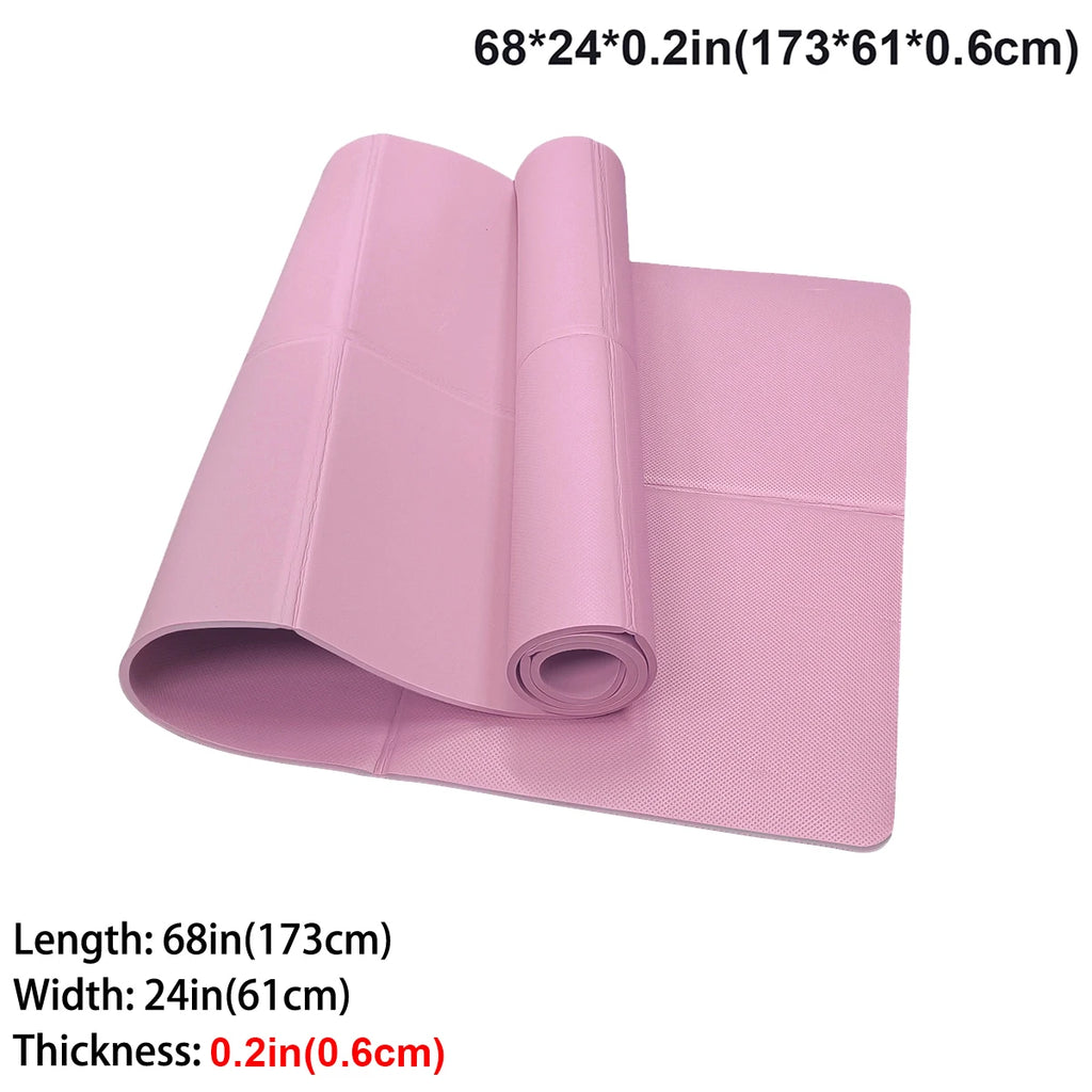 Mat de Yoga Plegable de EVA Ecológico para Pilates y Fitness