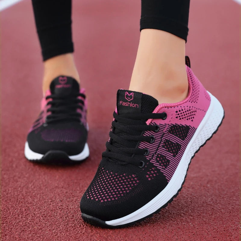 Zapatillas Deportivas de Mujer Plataforma Transpirable