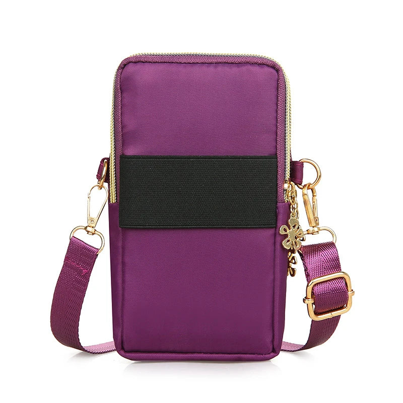 Bandolera Mini Crossbody para Celular con Bolsillo Monedero