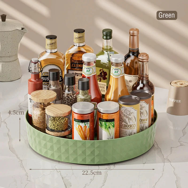 Organizador Giratorio de Especias 360° para Cocina