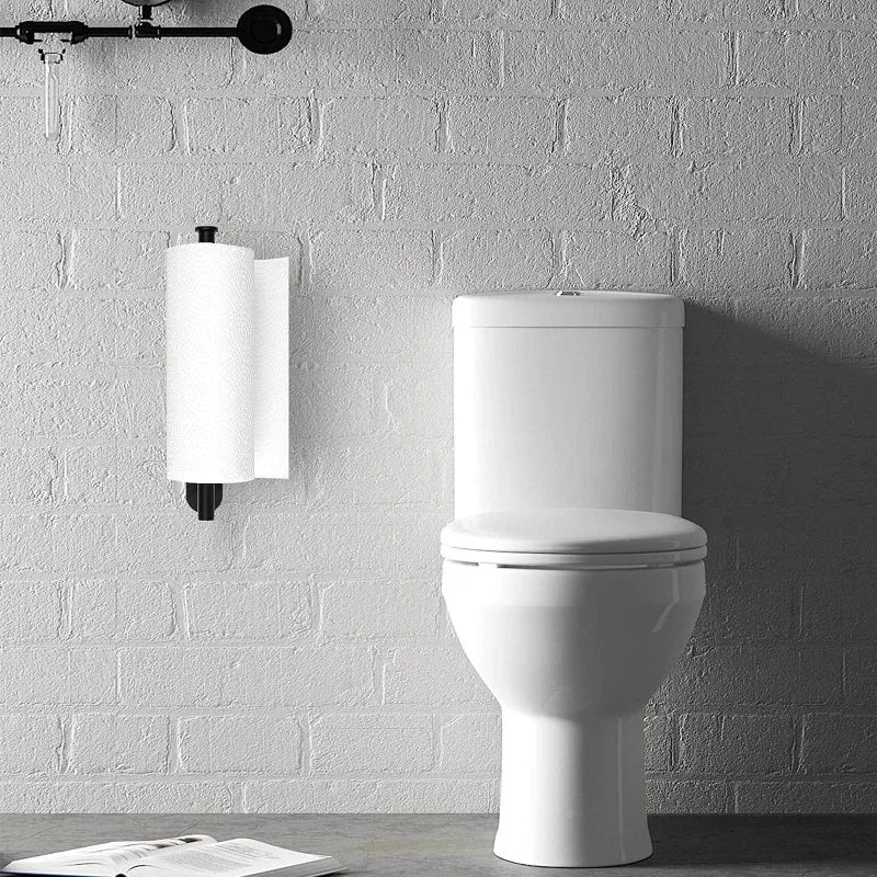Portarrollos de Pared Autoadhesivo de Acero Inoxidable para Cocina y Baño