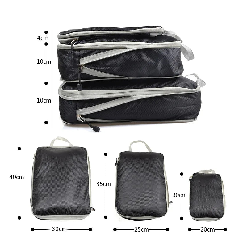 Organizador de Valija Plegable e Impermeable de Nylon