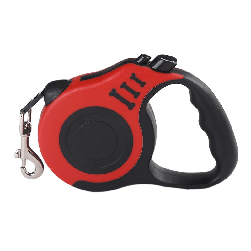 Correa Retráctil para Perros de Nylon Resistente 3 m / 5 m