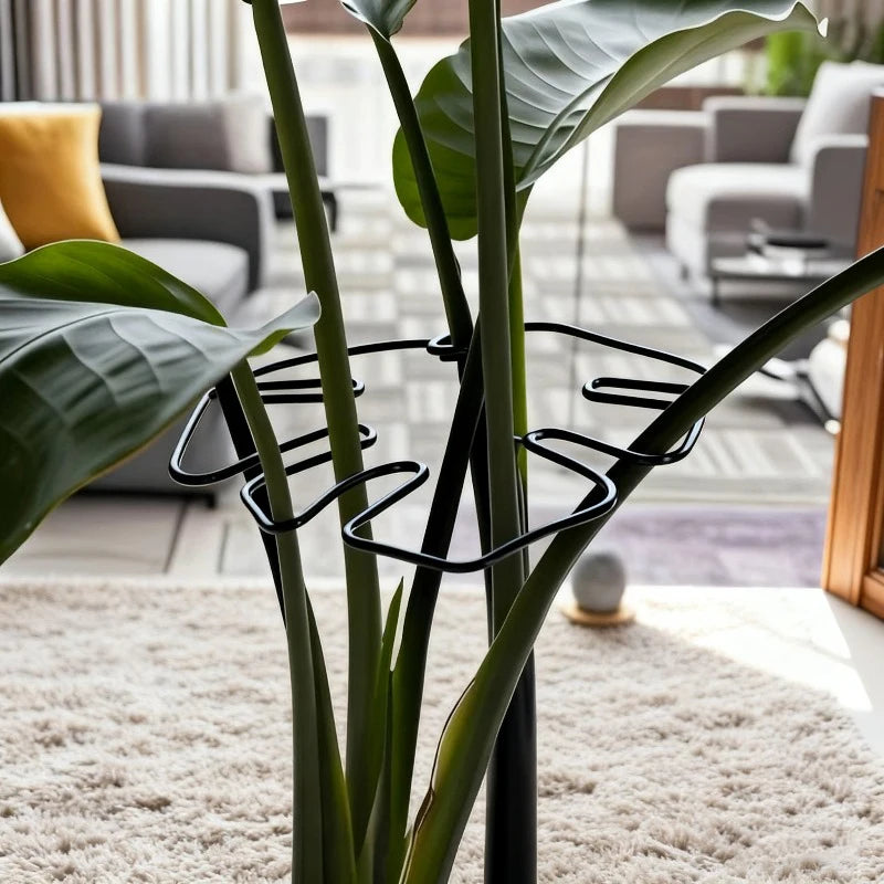 Soporte Metálico para Monstera y Plantas Trepadoras de Interior