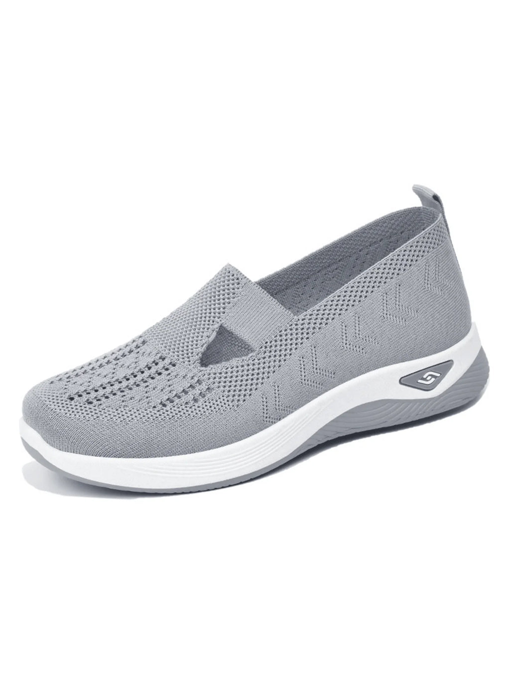 Zapatillas de mujer tejidas, livianas y transpirables