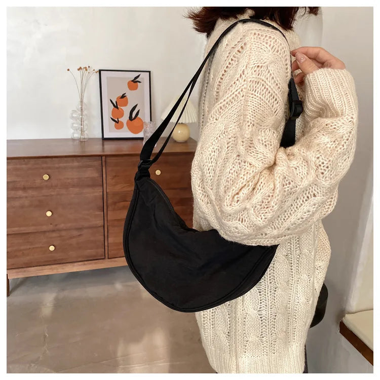 Bandolera de Nylon Grande para Mujer