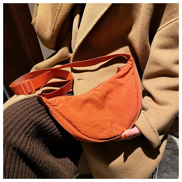 Bandolera de Nylon Grande para Mujer