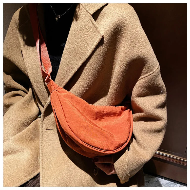Bandolera de Nylon Grande para Mujer