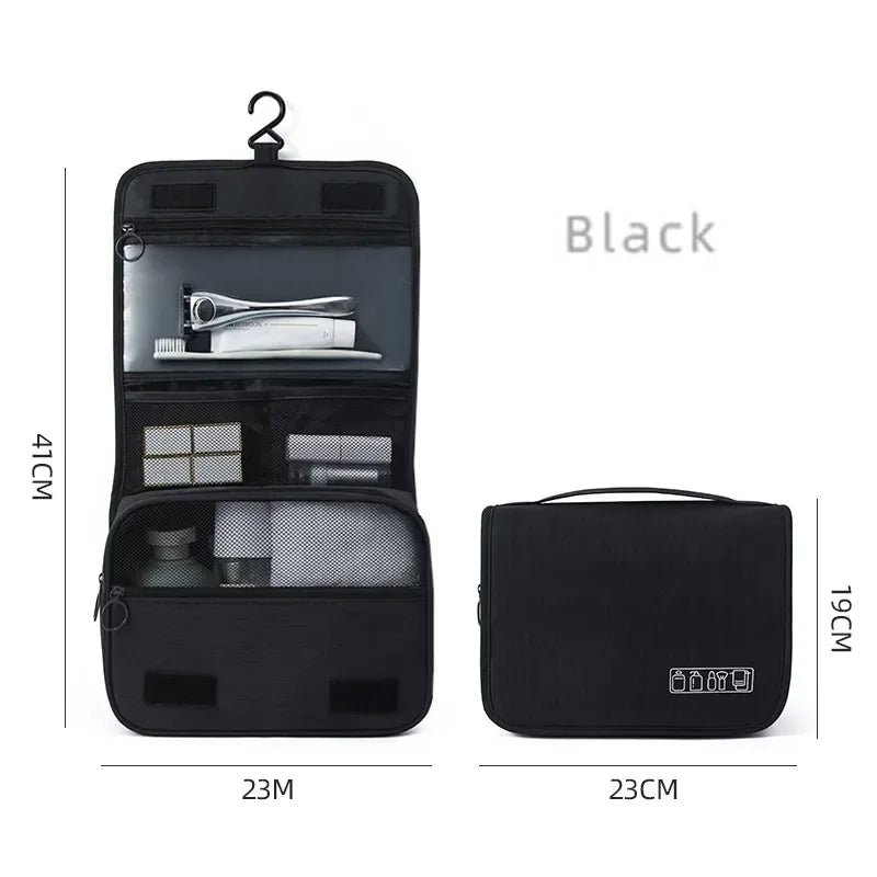 Neceser de Viaje Impermeable Oxford con Gancho para Colgar
