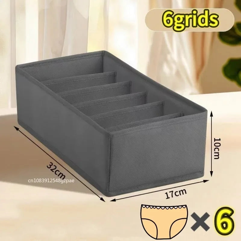 Organizador de Cajones Plegable para Ropa Interior, Medias y Corpiños