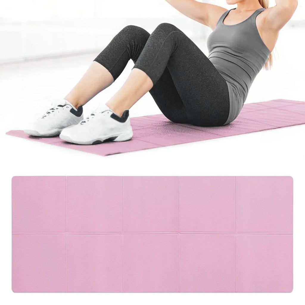 Mat de Yoga Antideslizante EVA 4mm para Fitness y Pilates