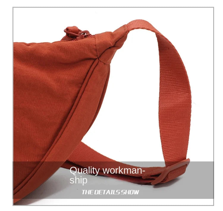 Bandolera de Nylon Grande para Mujer