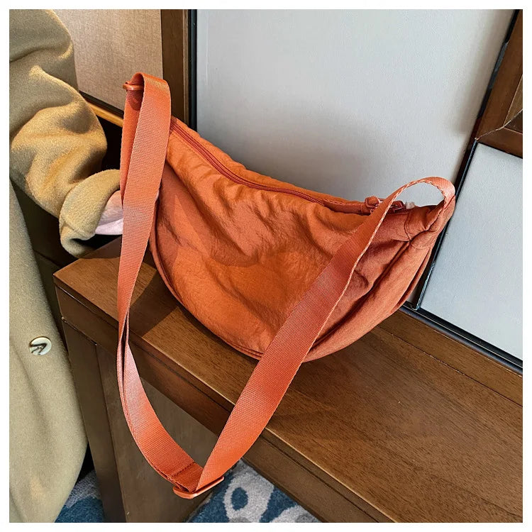 Bandolera de Nylon Grande para Mujer