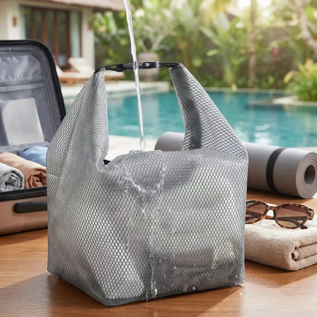 Neceser Transparente Impermeable de Gran Capacidad