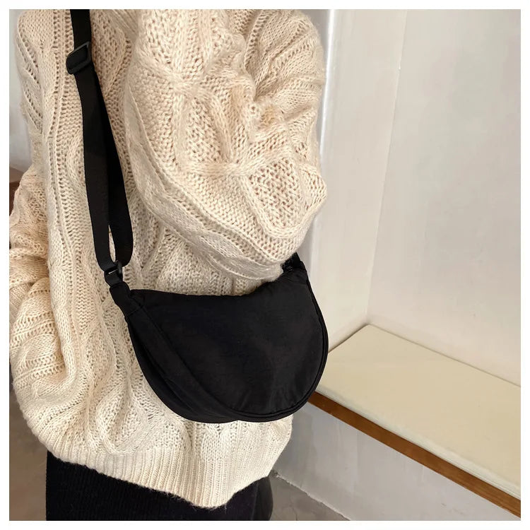 Bandolera de Nylon Grande para Mujer