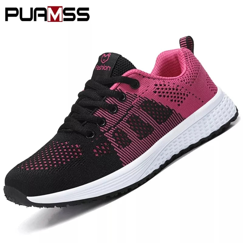 Zapatillas Deportivas de Mujer Plataforma Transpirable