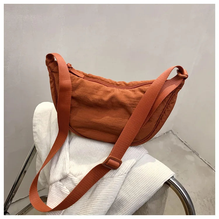 Bandolera de Nylon Grande para Mujer