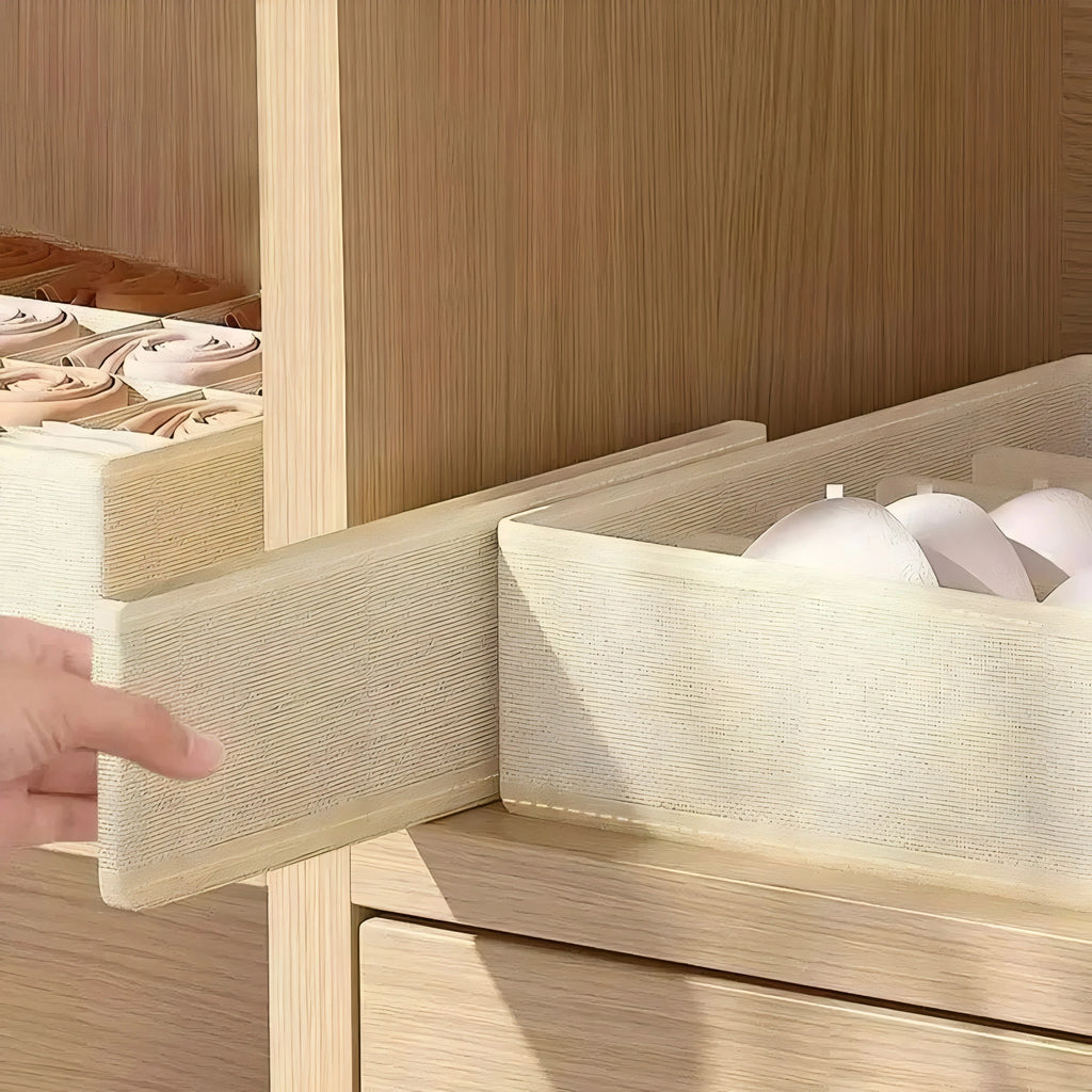 Organizador de Cajones Plegable para Ropa Interior, Corpiños y Medias