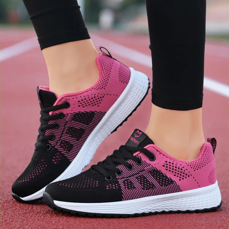 Zapatillas Deportivas de Mujer Plataforma Transpirable
