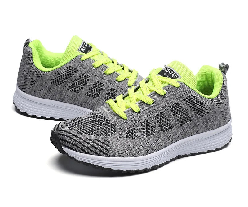 Zapatillas Deportivas de Mujer en Malla Transpirable y Liviana