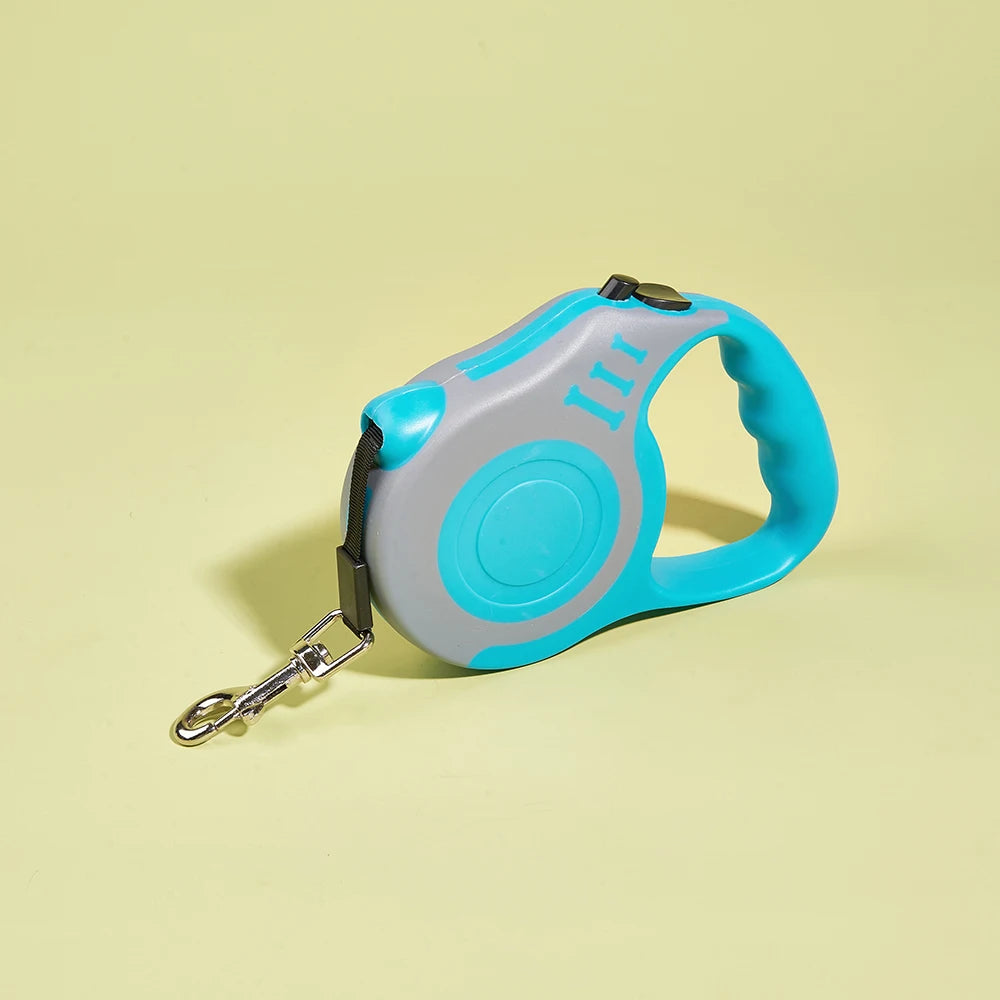 Correa Retráctil para Perros de Nylon Resistente 3 m / 5 m