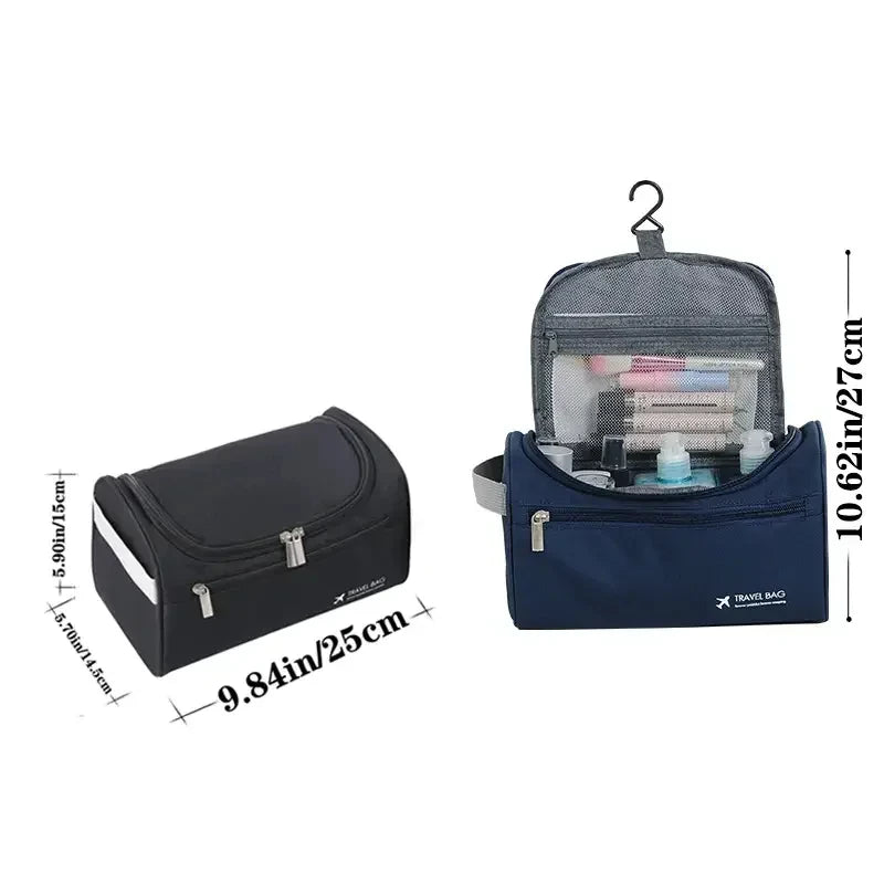 Neceser de Viaje Colgante con Compartimentos Múltiples