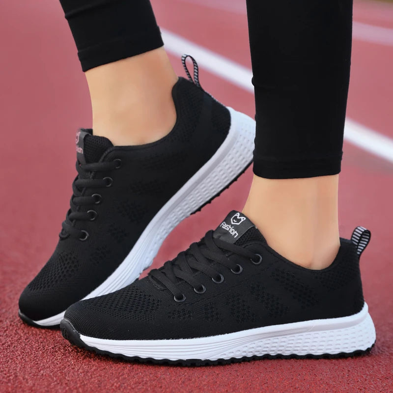 Zapatillas Deportivas de Mujer Plataforma Transpirable