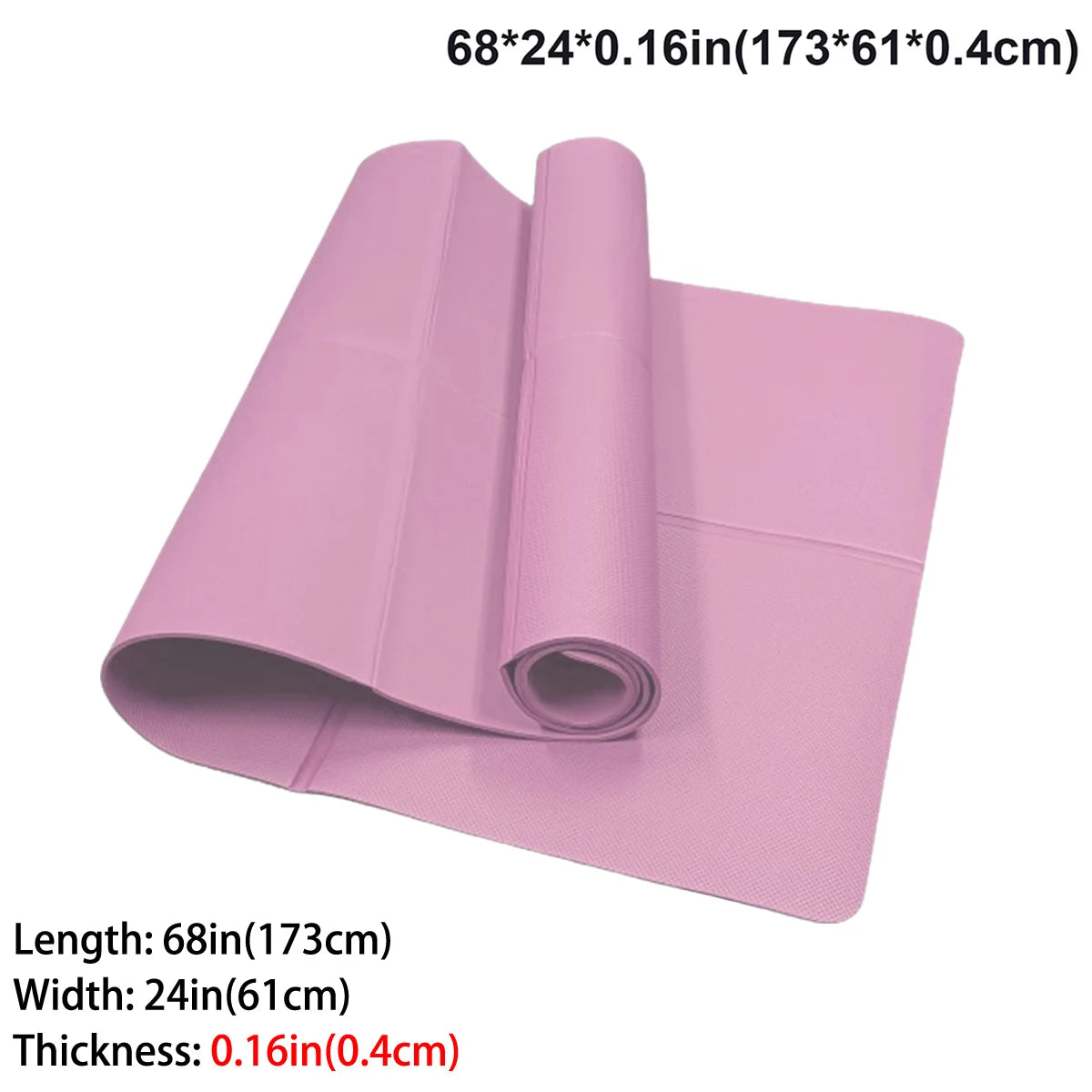 Mat de Yoga Plegable de EVA Ecológico para Pilates y Fitness