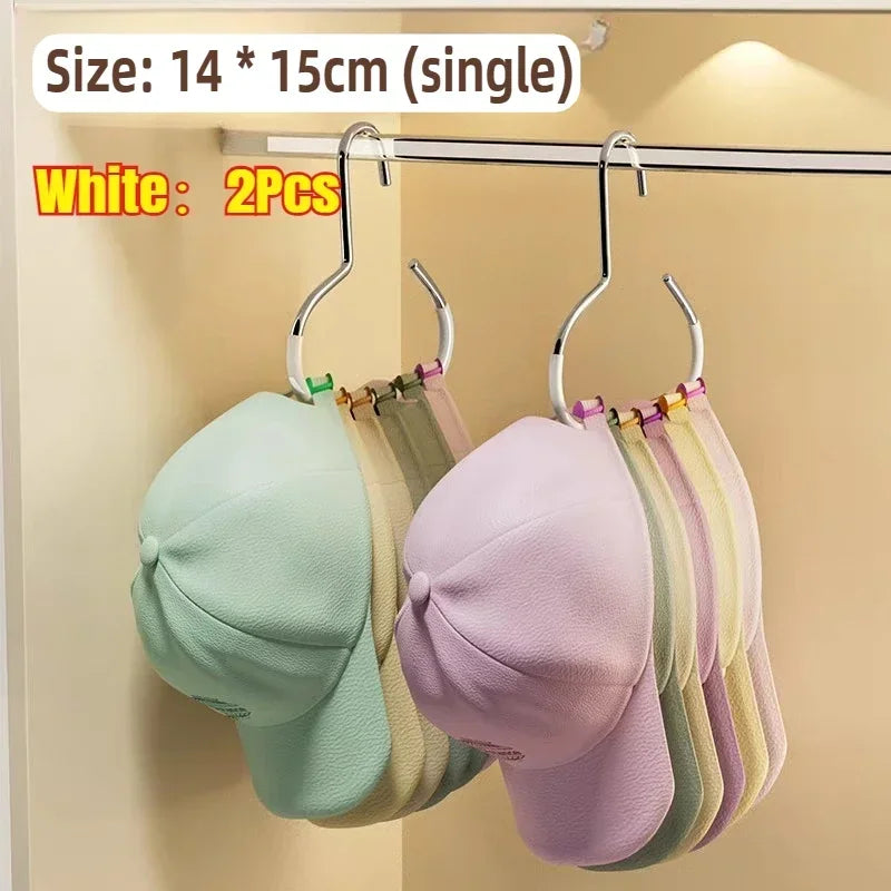 Percha Circular Multifunción para Gorras, Bufandas y Corbatas