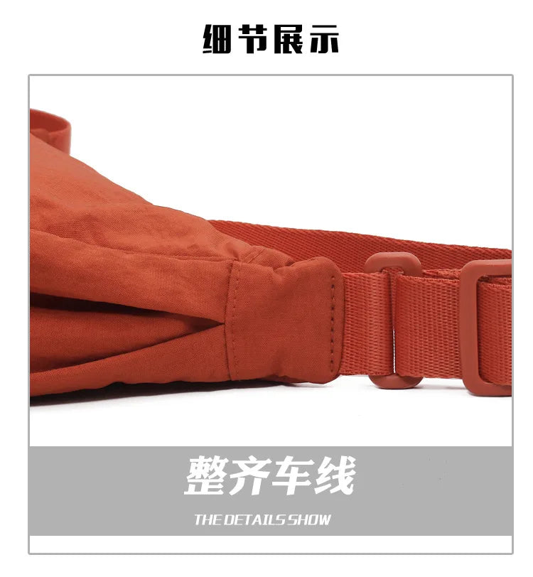 Bandolera de Nylon Grande para Mujer