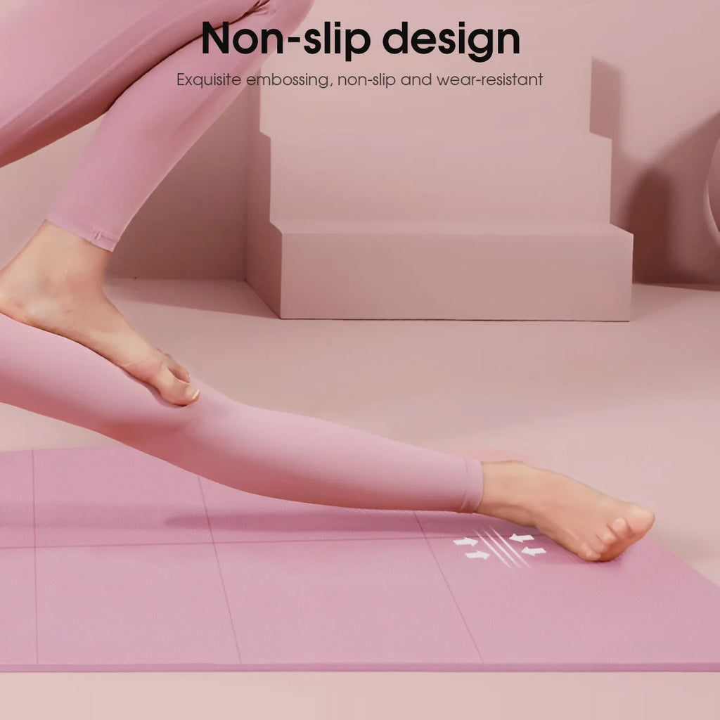Mat de Yoga Antideslizante EVA 4mm para Fitness y Pilates