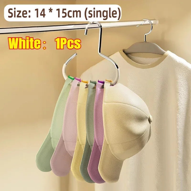 Percha Circular Multifunción para Gorras, Bufandas y Corbatas