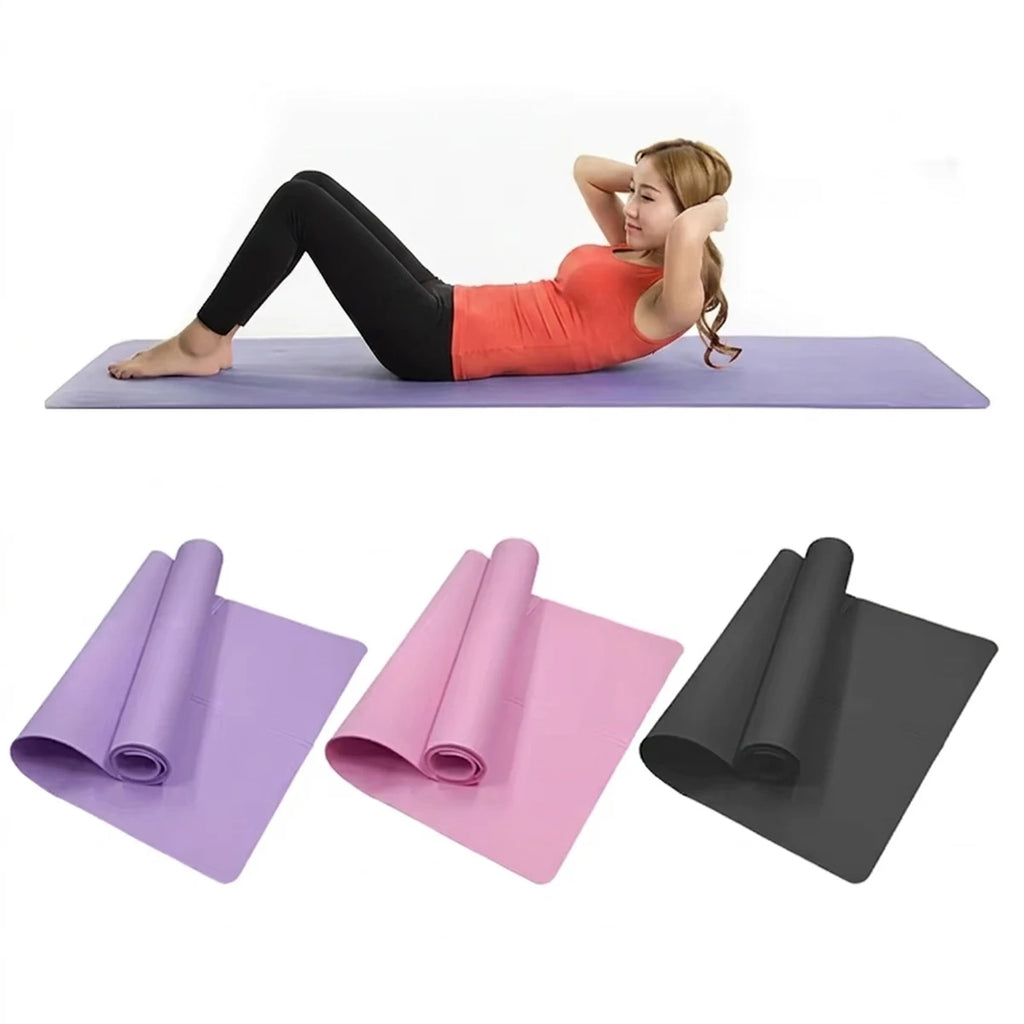 Mat de Yoga Antideslizante EVA 4mm para Fitness y Pilates
