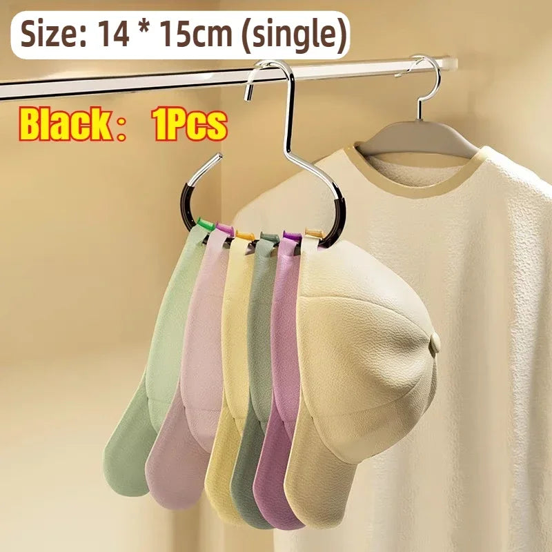 Percha Circular Multifunción para Gorras, Bufandas y Corbatas
