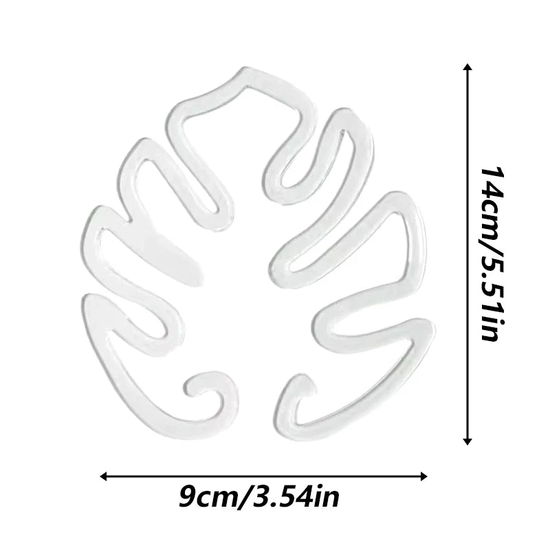 Soporte para Plantas Forma de Hoja Monstera