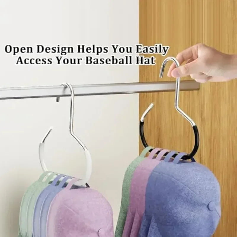 Percha Circular Multifunción para Gorras, Bufandas y Corbatas