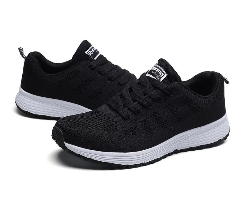 Zapatillas Deportivas de Mujer en Malla Transpirable y Liviana