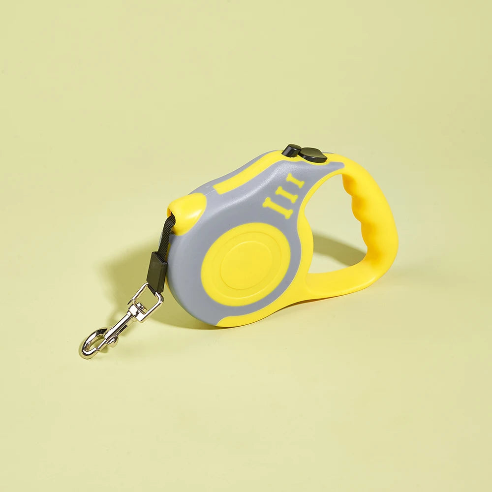 Correa Retráctil para Perros de Nylon Resistente 3 m / 5 m