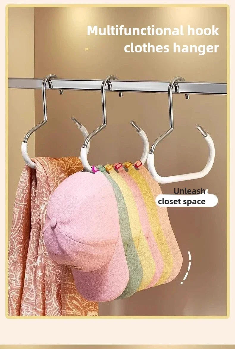 Percha Circular Multifunción para Gorras, Bufandas y Corbatas