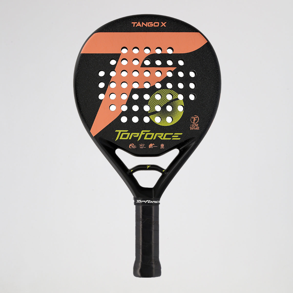 Paleta Pádel Top Force Tango X Fibra de vidrio