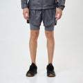 Short Running Topper 2 En 1 Crinkled Hombre